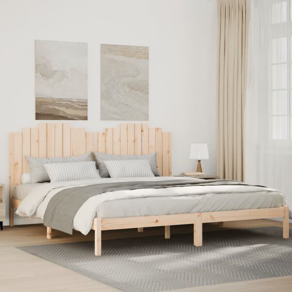 vidaXL Extra Long Bed Frame without Mattress 200x210 cm Solid Wood