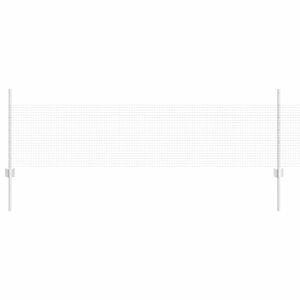 vidaXL Welded Wire Fence with Post 100 x 0.5 m (W x H)