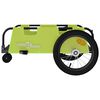 vidaXL Bike Trailer Green Oxford Fabric and Iron