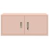 vidaXL Storage Cabinet Pink 90 x 40 x 40 cm Cold-Rolled Steel