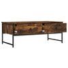 vidaXL Coffee Table Smoked Oak 101x49x39.5 cm Engineered Wood