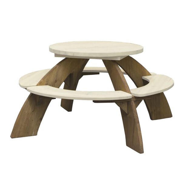 AXI Children's Picnic Table Orion Brown and White A031.024.00