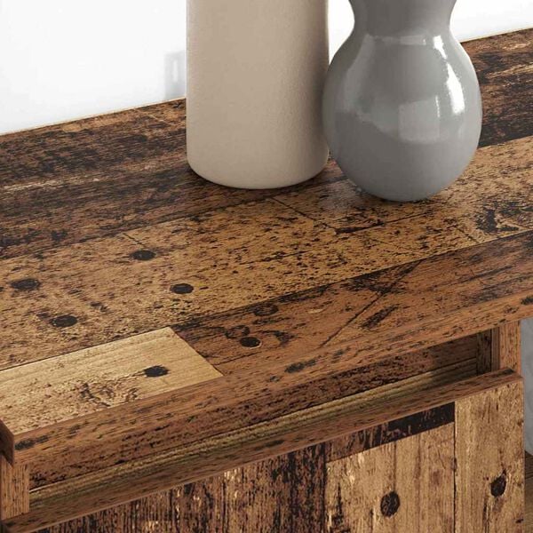 vidaXL Sideboards 2 pcs Old Wood 60 x 35 x 70 cm Engineered Wood