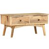 vidaXL Coffee Table 82x52x42 cm Solid Mango Wood