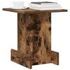 vidaXL End Table Smoked Oak 35.5 x 35 x 40 cm Engineered Wood
