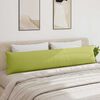 vidaXL Sofa Pillows 2 pcs Light Green 200 x 40 cm Fabric