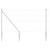 vidaXL Welded Wire Fence with Spikes 10 x 1.4 m (W x H)