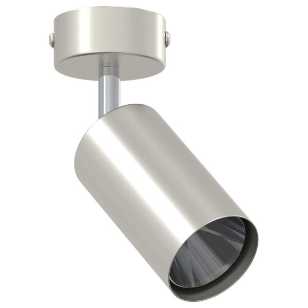 vidaXL Ceiling Spotlight Brushed Nickel 6 x 6 x 16.5 cm Steel
