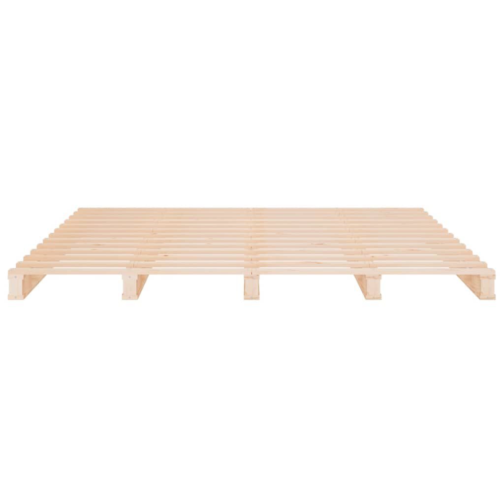 Small double store pallet bed