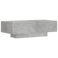 vidaXL Coffee Table Concrete Grey 100x49.5x31 cm Engineered Wood