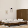 vidaXL Wall Headboard Honey Brown 127.5x3x90 cm Solid Wood Pine