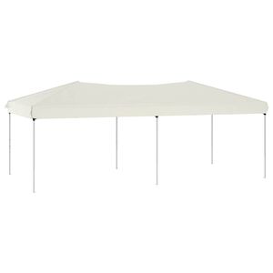 vidaXL Folding Party Tent Cream 3x6 m