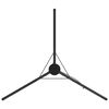 vidaXL Campfire Tripod Black 92 x 92 x 171.5 cm Steel