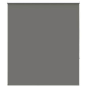 vidaXL Roller Blind Blackout Grey 135x175 cm Fabric Width 131.6 cm Polyester