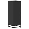 vidaXL Bathroom Cabinet Black 35x37.5x100 cm Engineered Wood