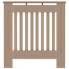 vidaXL Radiator Cover Brown 78 x 19 x 81.5cm Engineered Wood