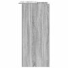 vidaXL Reception Desk Grey Sonoma 55x50x103.5 cm Engineered Wood