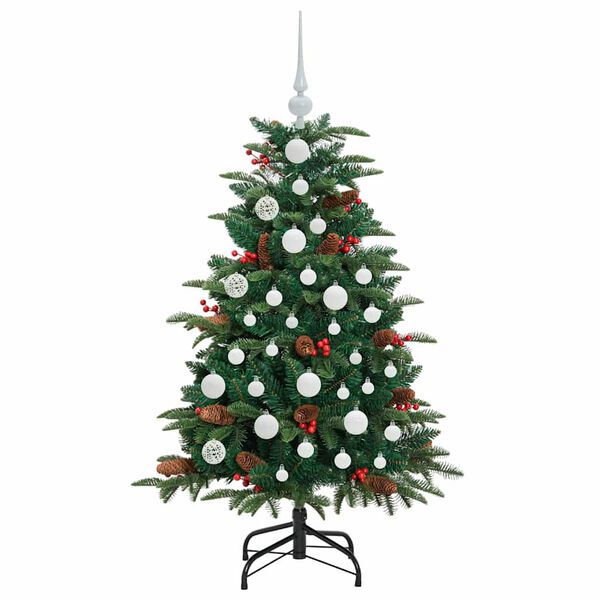 vidaXL Artificial Christmas Tree with 150 LEDs with Stand Green 120 cm
