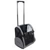 Jack and Vanilla Pet Trolley Travel 40x26x40 cm Grey/Black