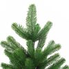 vidaXL Artificial Pre-lit Christmas Tree with Ball Set 180 cm Green