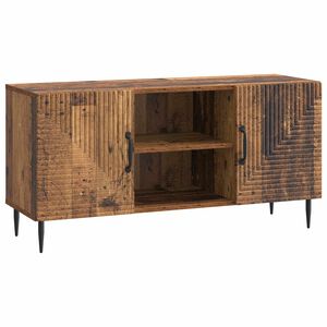 vidaXL TV Cabinet Old Wood 102 x 34.5 x 50 cm Engineered Wood