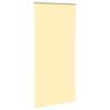 vidaXL Roller Blind Blackout Yellow 90x210 cm Fabric Width 85.7 cm Polyester