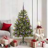 vidaXL Artificial Hinged Christmas Tree with Cones Green 150 cm