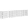 vidaXL Gabion Raised Bed Galvanised Iron 470x50x100 cm