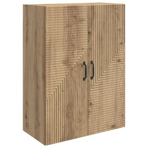 vidaXL Wall-Mounted Cabinet Artisan Oak 66 x 34.5 x 90 cm