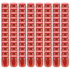 vidaXL Glass Jam Jars with Red Lid 96 pcs 230 ml