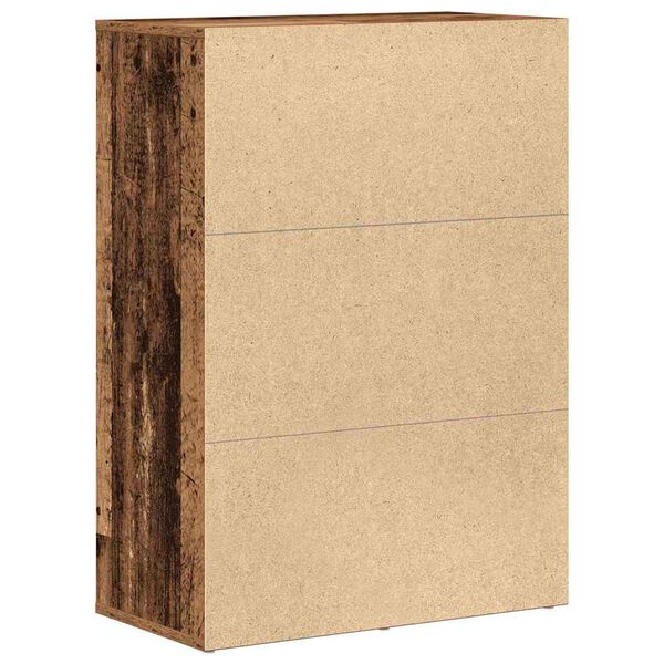 vidaXL Sideboard with Drawer Old Wood 60 x 31 x 84 cm Engineered Wood