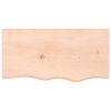vidaXL Basin Shelf Wall Mounted Steel and Solid Wood Oak