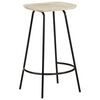 vidaXL Bar Stools 4 pcs Solid Mango Wood