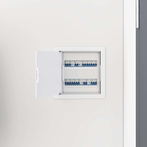 vidaXL Access Panels 2 pcs White 20 x 20 cm ABS Plastic