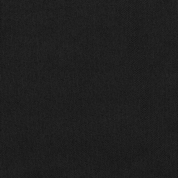 vidaXL Linen-Look Blackout Curtains with Grommets 2pcs Black 140x225cm