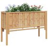 vidaXL Garden Raised Bed Brown 110 x 35 x 70 cm Bamboo