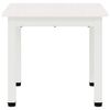 vidaXL Coffee Table White 40 x 40 x 36 cm Solid Pine Wood