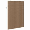 vidaXL Roller Blind with Curtains Manual Brown 150 x 220 cm Bamboo