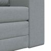 vidaXL Folding Sofa Bed Light Grey 98 x 71 x 83 cm Fabric