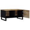 vidaXL Coffee Table 80x50x40 cm Solid Wood Mango&Engineered Wood