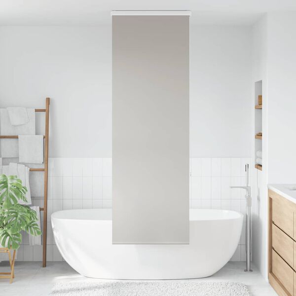 vidaXL Shower Roller Blind with Cassette 80x240 cm Fabric Width 76 cm