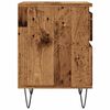 vidaXL Bedside Cabinet Old Wood 40x35x50 cm Engineered Wood