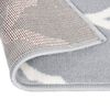 vidaXL Runner Rug BCF Grey and White 60x500 cm