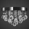Pendant Ceiling Lamp Crystal Design Chandelier Chrome
