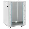 vidaXL 15U Network Cabinet with Swivel Feet 19" IP20 60x45x86 cm