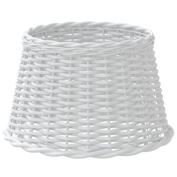 vidaXL Lamp Shade White &Oslash;45x28 cm Wicker