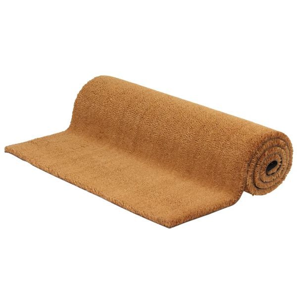 vidaXL Door Mat Natural 100x300 cm Tufted Coir
