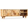 vidaXL TV Cabinet Solid Mango Wood 118x35x40 cm