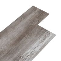 vidaXL Non Self-adhesive PVC Flooring Planks 5.26 m² 2 mm Matt Wood Brown