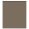 vidaXL Roller Blind Blackout Coffee 120x175 cm Fabric Width 116.6 cm Polyester